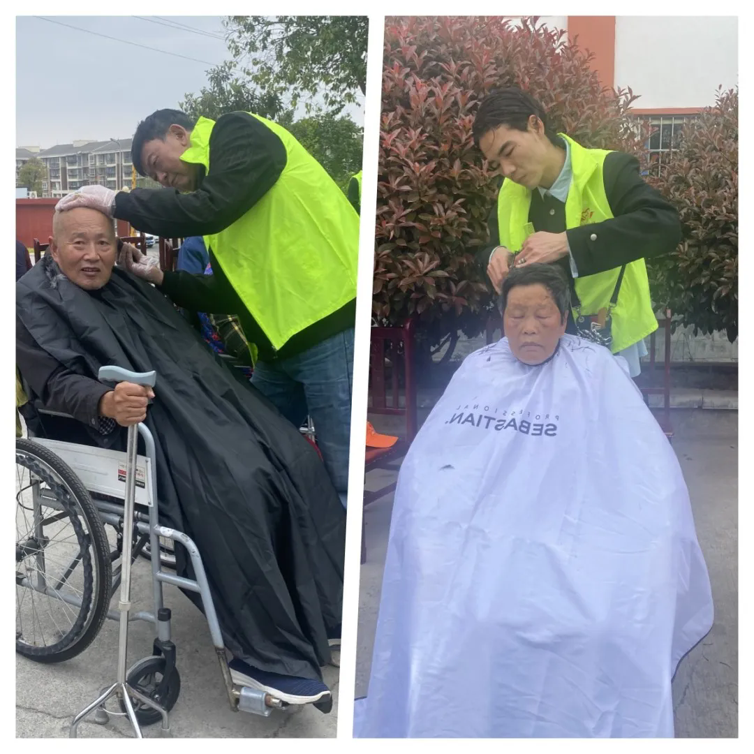 “心连心”弘扬中华敬老爱老的传统美德--敬老爱老我们在行动！